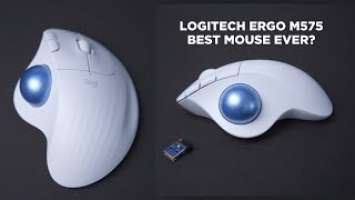 Logitech Ergo M575 Review: Best Mouse to Eliminate Wrist Pains & More!