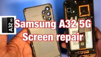 Samsung Galaxy A32 5G - How To Take Apart - Glass Screen Repair - LCD