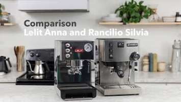 Lelit Anna and Rancilio Silvia Comparison