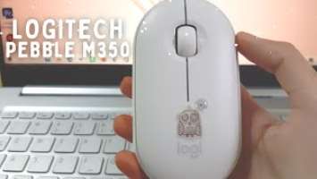 UNBOXING & REVIEW | LOGITECH PEBBLE M350 | THE BEST MOUSE EVER | MODERN, SLIM, SILENT