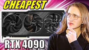 The "CHEAPEST" RTX 4090! Gigabyte RTX 4090 Windforce