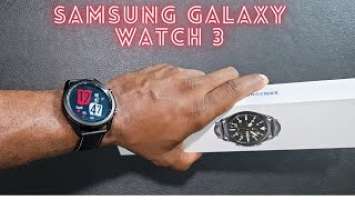 Samsung Galaxy Watch 3 Unboxing and 1st Look.