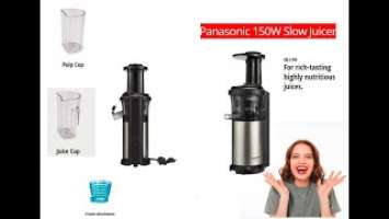 Panasonic Slow Juicer MJ-L500 Review