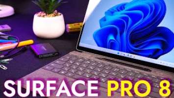 Microsoft Surface Pro 8 × Surface Signature Keyboard | Первые впечатления