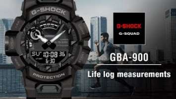 Tips Vol.04: Life Log measurements | CASIO G-SHOCK GBA-900