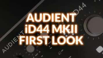 Audient iD44 MkII First Look