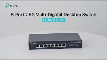 8-Port 2.5G Desktop Switch | TP-Link TL-SG108-M2