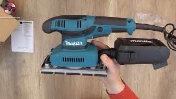 UNBOXING Makita BO3710 1/3 inch Sheet Finishing Sander - Bob The Tool Man