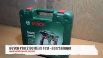 Bosch PBH 2100 RE Bohrhammer Test