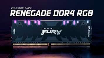 Оперативна пам'ять Kingston FURY Renegade DDR4 RGB