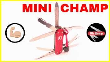 Victorinox Minichamp Alox Red Swiss Knife Review