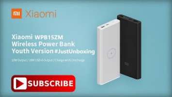 Xiaomi WPB15ZM | Wireless Power Bank 10000mAh Essential Battery | USB Type C | 10W / 18W