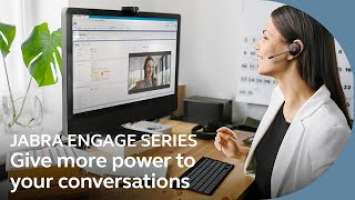 Jabra Engage Series - Engineered to be the world’s most powerful professional wireless headsets