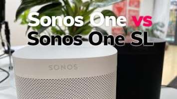 Sonos One vs One SL: Der kleine Unterschied