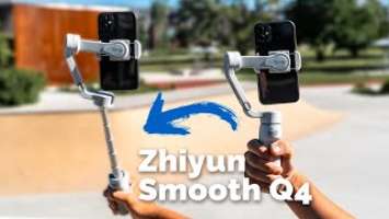 A Gimbal with a Selfie Stick!? | Zhiyun SMOOTH Q4: Best Phone Gimbal?