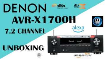 Denon AVR-X1700H  7.2ch AV Receiver || USK HOME THEATRE ||