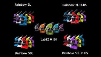 Учебные и детские микроскопы Levenhuk Rainbow и LabZZ: сравнительный видеообзор