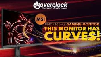 This Monitor Has CURVES! Ft. MSI Optix MAG272CQR