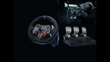 Игровой спортивный руль DRIVING FORCE LOGITECH G29. Распаковка и небольшой обзор.