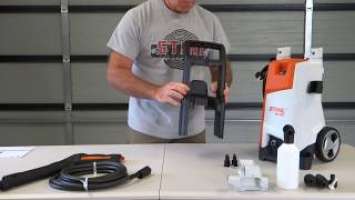 STIHL RE 90 Waterblaster Unboxing