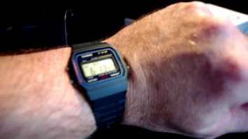 Casio F91W Unboxing