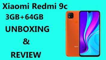 Xiaomi Redmi 9c 3GB+64GB Unboxing and Review