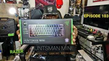 Unboxing The Razor Huntsman Mini By A NOOB: Episode 103