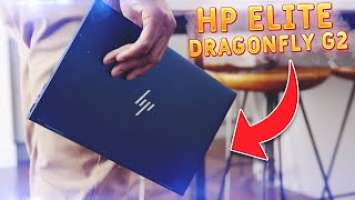 HP Elite Dragonfly G2 Распаковка и Обзор - НОУТБУК-ПЛАНШЕТ! | Laptop Unpacking & Review