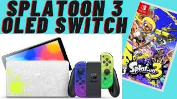 NINTENDO SWITCH SPLATOON 3 OLED MODEL 2022