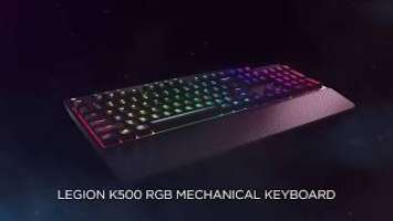 Lenovo Legion K500 RGB Mechanical Gaming Keyboard Product Tour