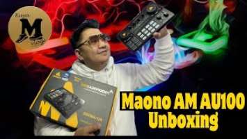 MAONO AM AU-100 UNBOXING | Kuya M Vlogs