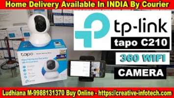 TP-Link Tapo C210 360 Security Camera Review | setup | wifi camera | Creative infotech Ludhiana