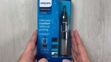 Philips Nose Ear And Eyebrow Trimmer NT3650/16 Unboxing and Review