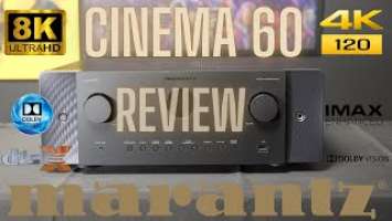 The KING of 8K budget RECEIVERS? MARANTZ Cinema 60 REVIEW