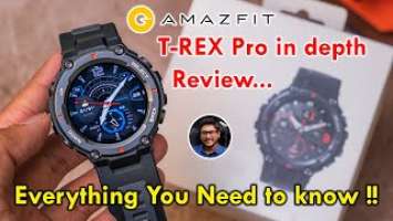 Smartwatch Ho To Aisa... Amazfit T-Rex Pro Unboxing & Review!