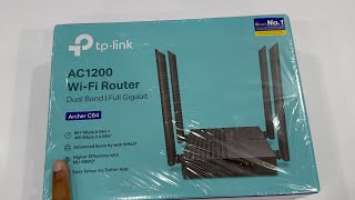 TP-Link Archer C64 Unboxing | AC1200 Dual-Band Gigabit Wi-Fi Router | Best Gigabit High Speed Router