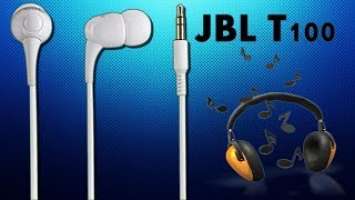 Обзор на наушники JBL T100