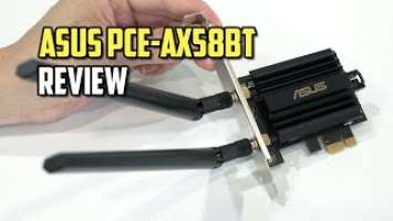 Asus PCE-AX58BT / PCE-AX3000 Review - Worth to Buy Over Generic Chinese Intel AX200 AX Wi-Fi 6 Card?