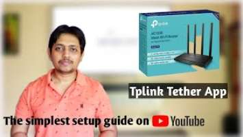 TP-Link Archer C6 full unboxing and easy setup via Tp-link tether App