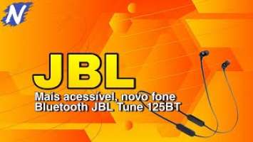 Tune 125BT | Fone JBL Promete até 16 horas de Reprodução.