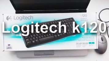 обзор Logitech Keyboard K120 Black USB (описание, распаковка, подключение)