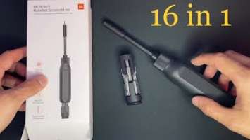 XIAOMI || MI 16 IN 1 RATCHET SCREWDRIVER || UNBOXING ||