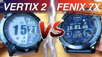 GARMIN FENIX 7X VS COROS VERTIX 2