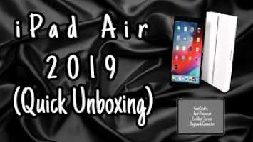 VLOG #03 UNBOXING | IPAD AIR 2019