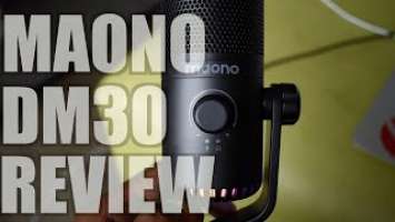 Maono DM30 Review:  I Still Sleep With A Teddy