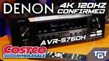 JUST RELEASED at Costco | Denon AVR-S760H Budget 4K 120Hz HDMI 2.1 ATMOS Receiver | TESTED WITH PS5!