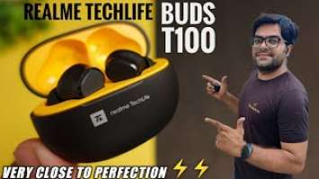 realme Techlife Buds T100 True Wireless Earbuds Unboxing & Detailed Review ⚡⚡