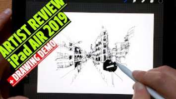 [artist review] Why the iPad Air 2019 + drawing demo