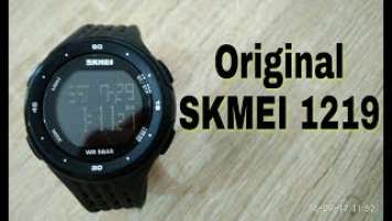 Skmei 1219 Black Unboxing and Review INDONESIA