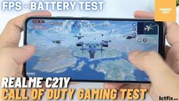 Realme C21Y Call of Duty Gaming Test | Spreadtrum T610, 4GB RAM